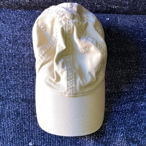 Madewell One Size Khaki Hat | Never Worn or Washed Madewell Yellow Mustard Tan Unisex Adjustable | Mercari main image 3